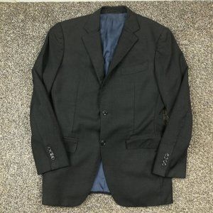 SuitSupply 38L Italian Super 110s Flannel Wool Napoli Sport Coat Jacket